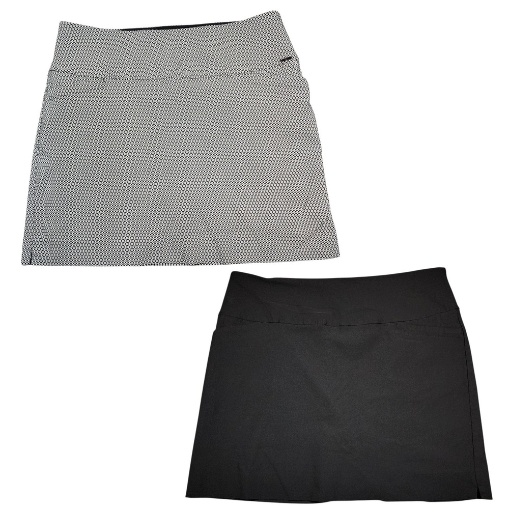 SC & CO Sportswear Skorts‎ XXL Black Lot 2 Mini Skirts Pickleball Tennis Golf